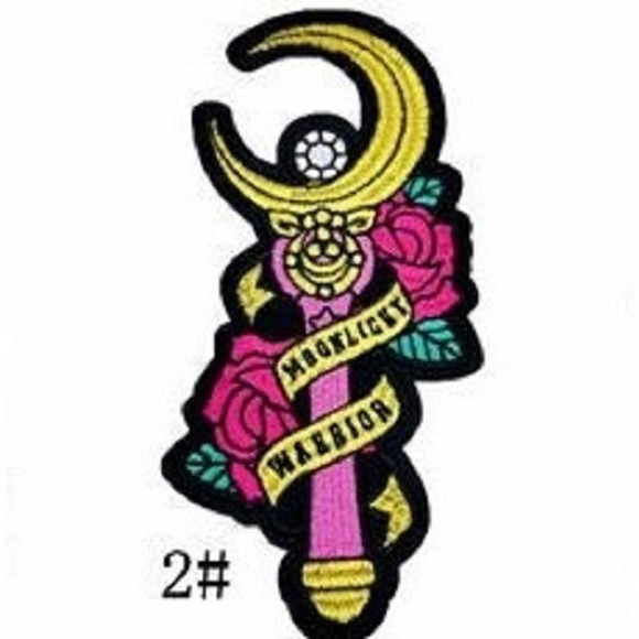 Complete 11 pc set of Sailor Moon Embroidered Patches NWOT - Picture 3 of 12